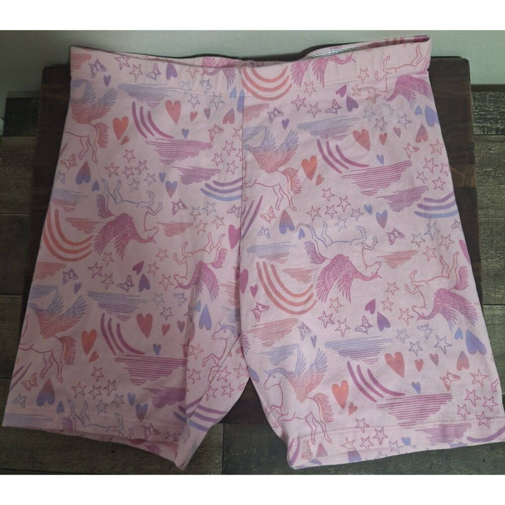 Wonder Nation girls 18 unicorn shorts